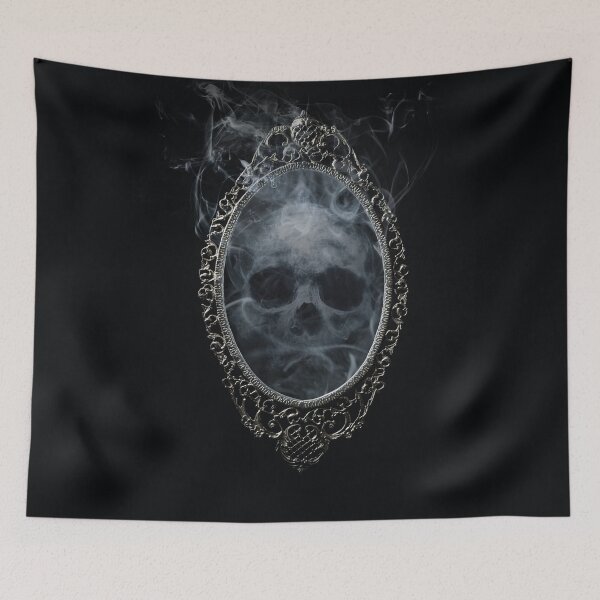 Item preview, Halloween - Smoke skull and mirrow design designed and sold by KevinVee.