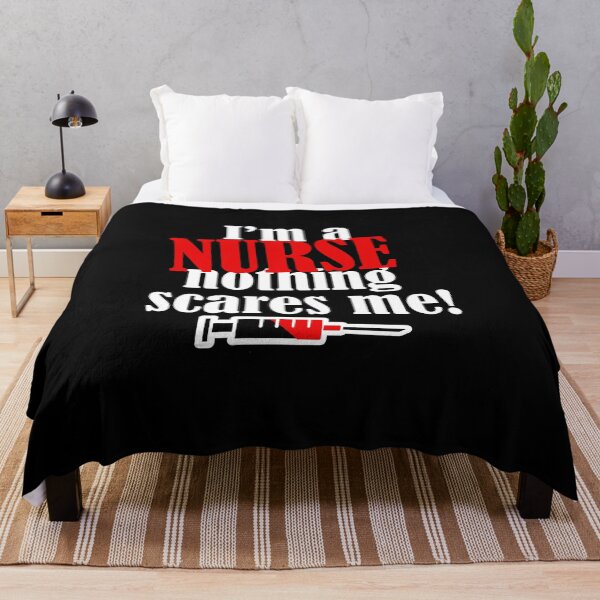 Item preview, I'm a Nurse Nothing Scares Me designed and sold by DesignMonster.