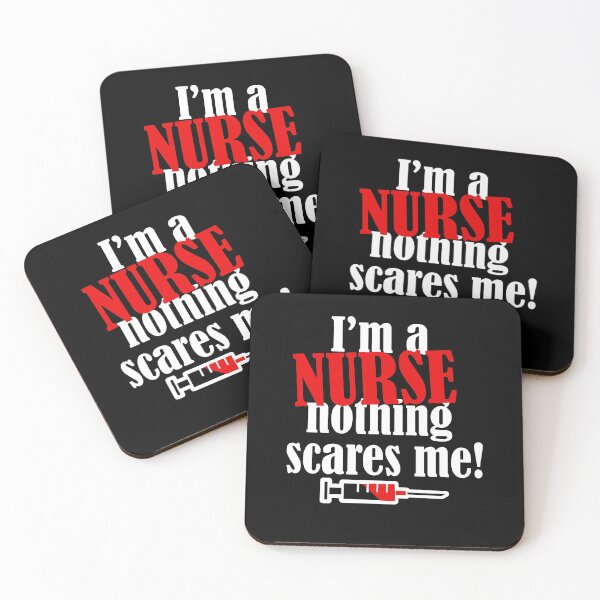 Item preview, I'm a Nurse Nothing Scares Me designed and sold by DesignMonster.