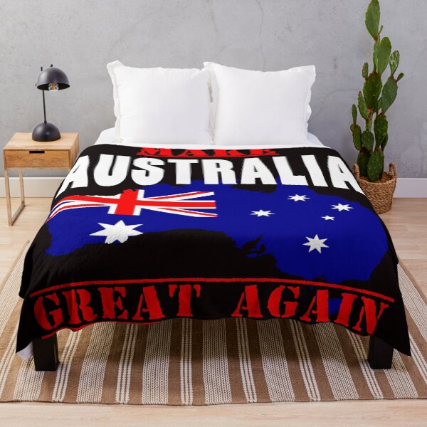 Item preview, Make Australia Great Again - Cool Australia Map Flag designed and sold by leo121687.