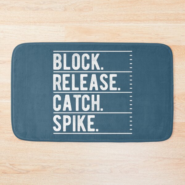 Item preview, Block Release Catch Spike the check down football quote  designed and sold by alenaz.