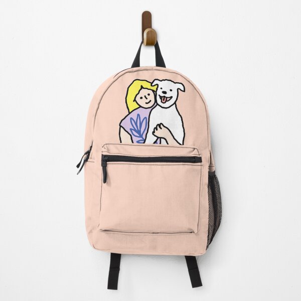Item preview, Girl hugging Dog designed and sold by Yuza Art.