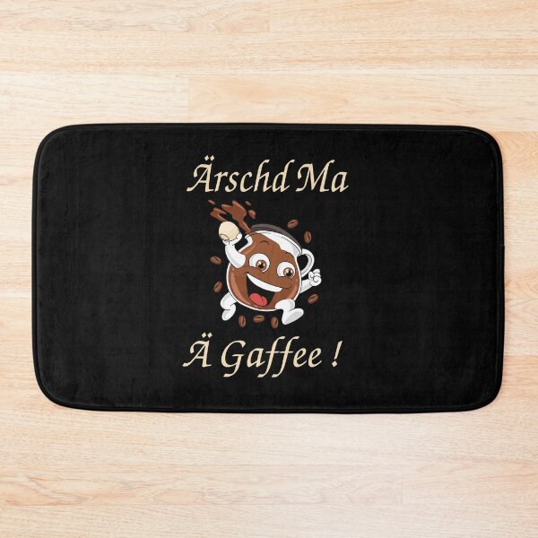 Item preview, Saxon dialect coffee saying designed and sold by kammoe.