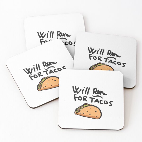 Item preview, Will RUN for tacos designed and sold by colorartboxs.