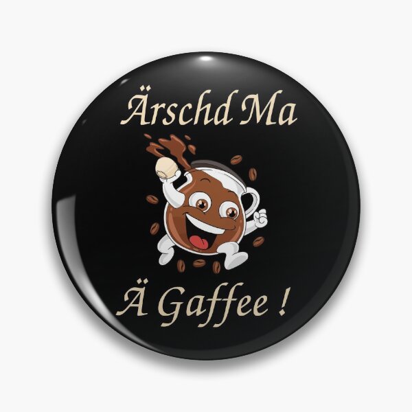 Item preview, Saxon dialect coffee saying designed and sold by kammoe.
