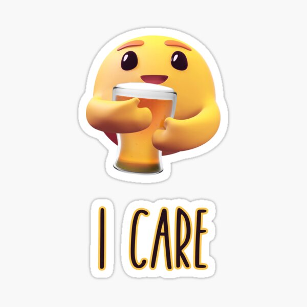 Item preview, I Care Emoji designed and sold by JordyPonce.