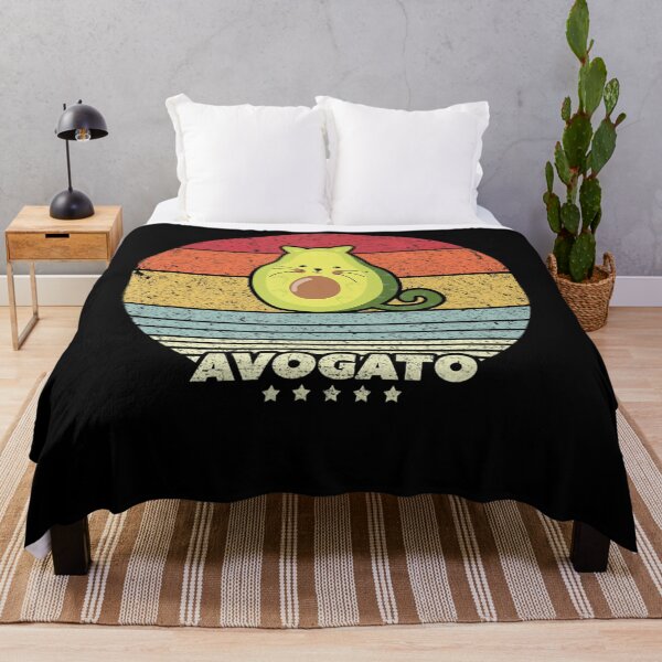 Item preview, Retro Cute Cat Avocado designed and sold by Foster411.