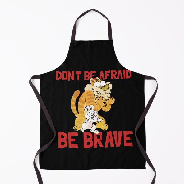Item preview, ▶ ️ ▶ ️ BE AFRAID, BE BRAVE ✔️ designed and sold by KHAOTICSHOP.