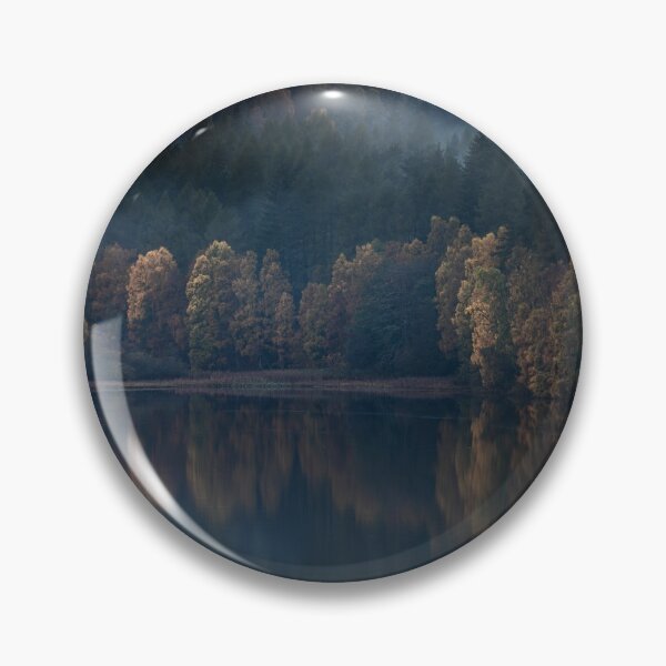 Item preview, 'Dark Autumn Gold', Loch Faskally, Pitlochry designed and sold by mucklepawprint.