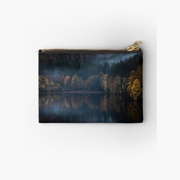 Item preview, 'Dark Autumn Gold', Loch Faskally, Pitlochry designed and sold by mucklepawprint.