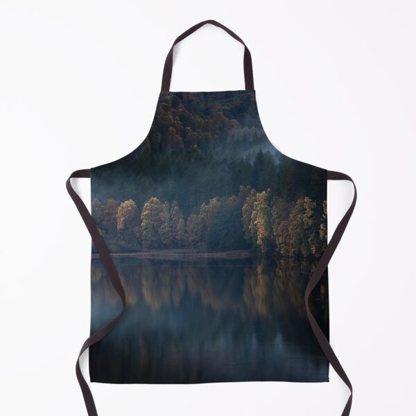 Item preview, 'Dark Autumn Gold', Loch Faskally, Pitlochry designed and sold by mucklepawprint.