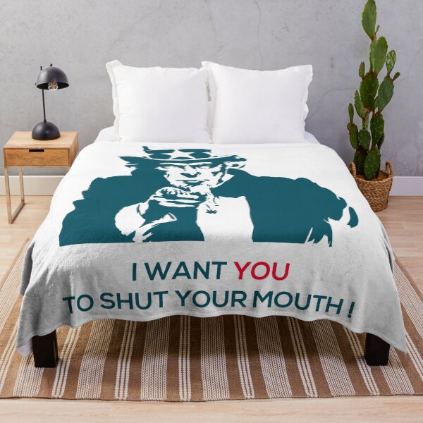 Item preview, Shut your mouth - Uncle Sam designed and sold by KevinVee.