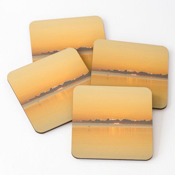 Item preview, One Bird Sunrise - Still Waters and a Sliver of the Sun designed and sold by Georgia Mizuleva.