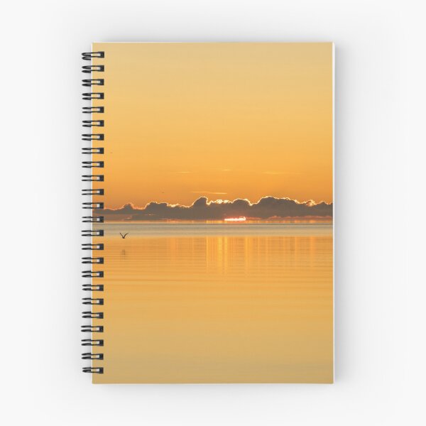 Item preview, One Bird Sunrise - Still Waters and a Sliver of the Sun designed and sold by Georgia Mizuleva.