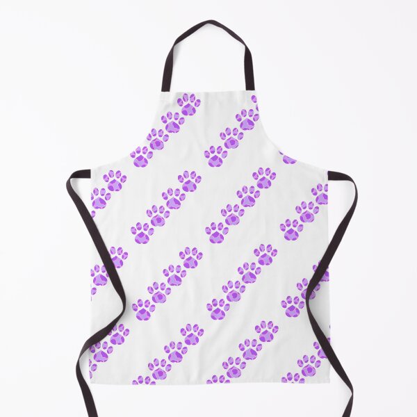 Item preview, Purple Paw Prints (Version 1) designed and sold by sarahghost416.