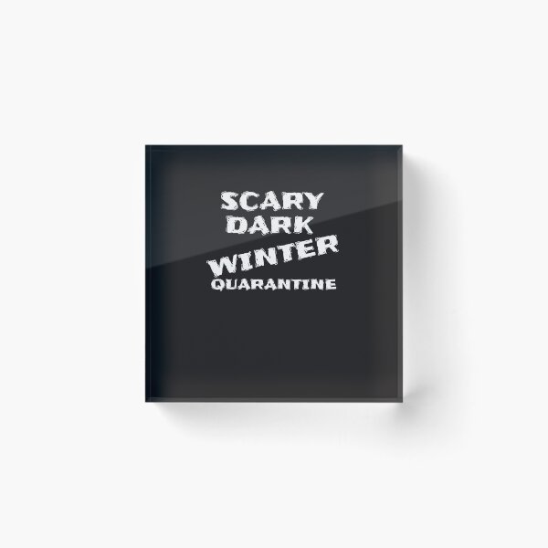 Item preview, SCARY  DARK WINTER  QUARANTINE designed and sold by GILLES VAZIRI.