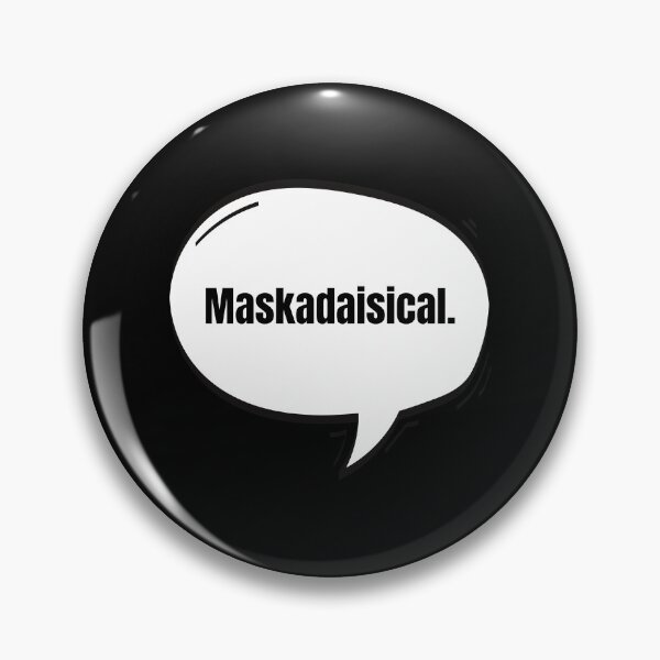 Item preview, Maskadaisical Text-Based Speech Bubble designed and sold by Nathalie Aynié.
