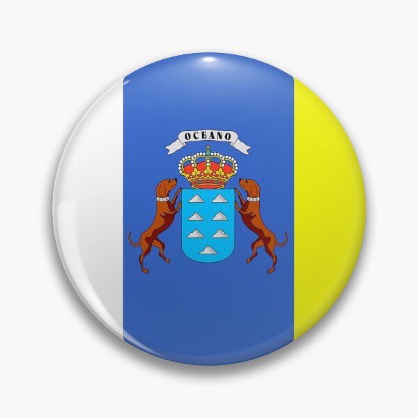 Item preview, Canary island flag  designed and sold by mikoala50.
