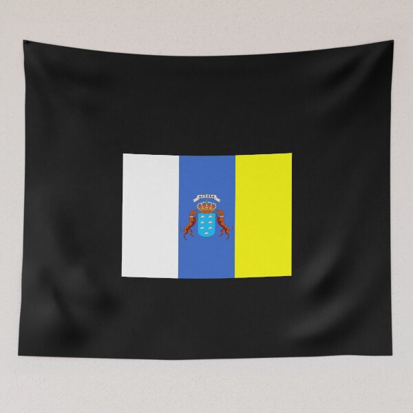 Item preview, Canary island flag  designed and sold by mikoala50.