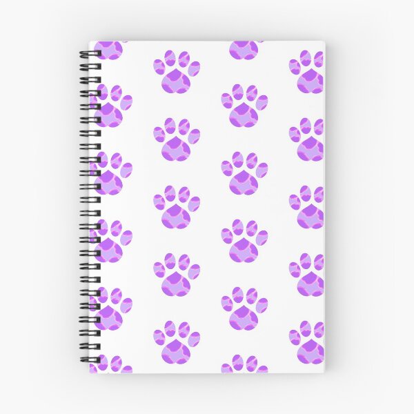 Item preview, Purple Paw Prints (Version 2) designed and sold by sarahghost416.