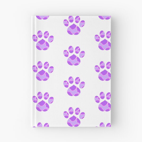 Item preview, Purple Paw Prints (Version 2) designed and sold by sarahghost416.