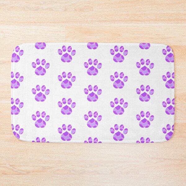 Item preview, Purple Paw Prints (Version 2) designed and sold by sarahghost416.