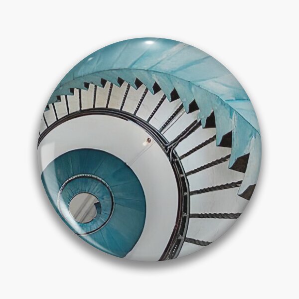 Item preview, Blue Stairs  designed and sold by click4collage.