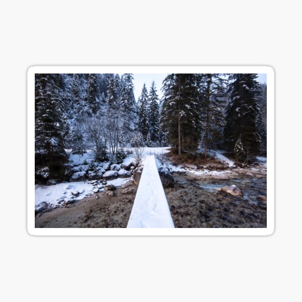 Bavarian Alps Path - 4/4 Sticker