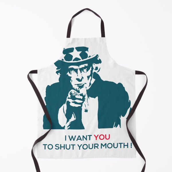 Item preview, Shut your mouth - Uncle Sam designed and sold by KevinVee.