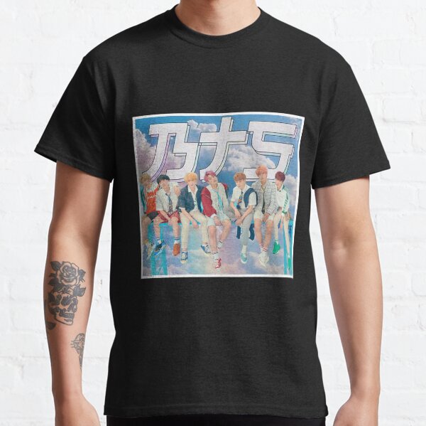 BTS, 90_s, Vintage, Unisex, Schwarzes T-Shirt Classic T-Shirt