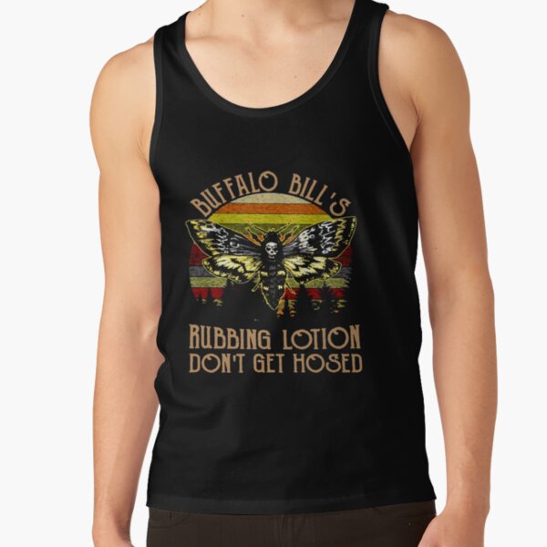 : Funny Buffalo Bill's Body Lotion Logo Womens Tank Top Navy :  Clothing, Shoes & Jewelry