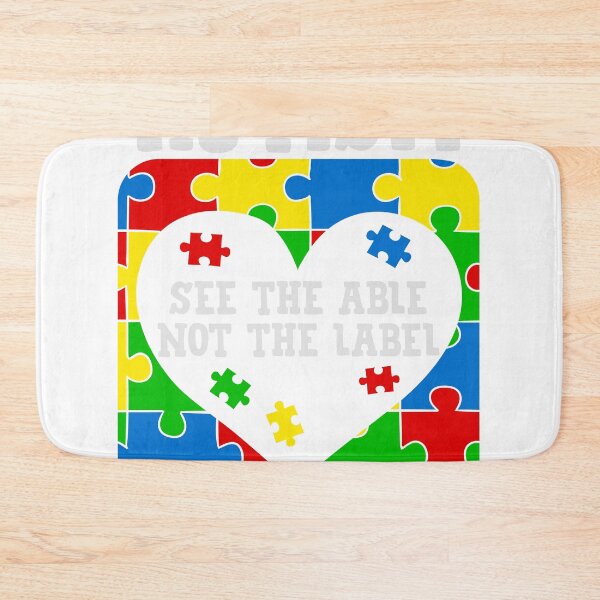 Item preview, See The Able Not The Lable Autism Support designed and sold by zenpatterns.