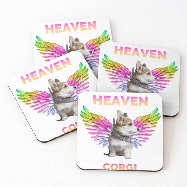 Item preview, I Know Heaven Is A Beautiful Place - they Have My corgi , Dog designed and sold by shinoshop.