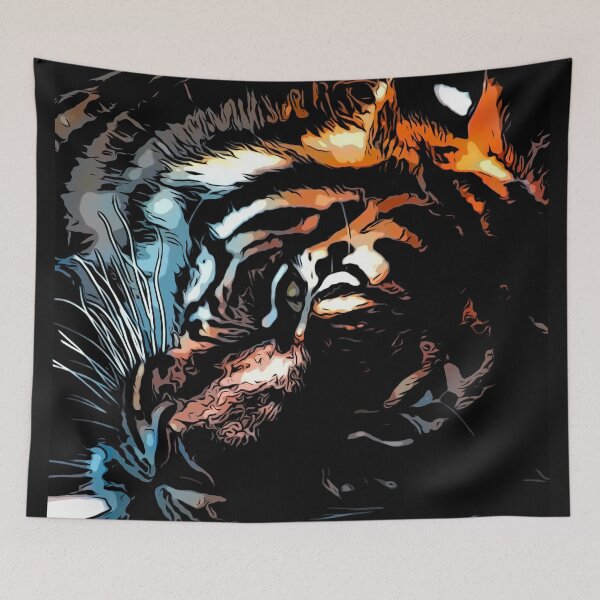Item preview, Resting Bengal Tiger designed and sold by RTrivella.