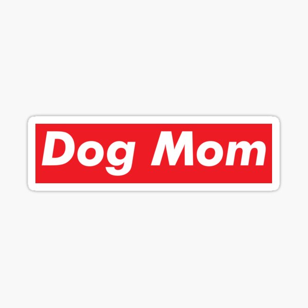 supreme dog sticker