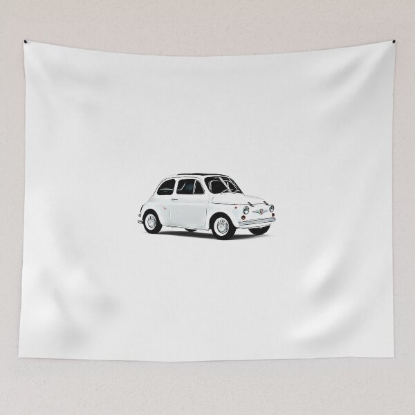 Item preview, Dibujos animados de Fiat 500 designed and sold by Auto-Prints.