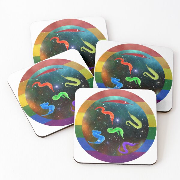 Item preview, Gay Worm Galaxy Circle designed and sold by JayAceAro.