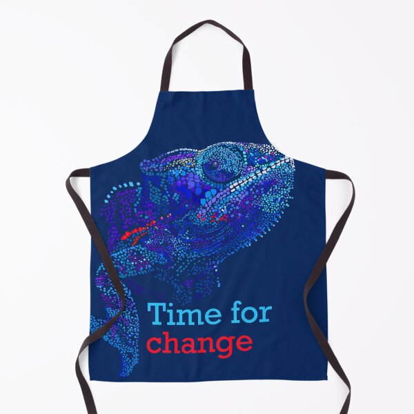 Item preview, Chameleon - time for change, blue version designed and sold by korasi.