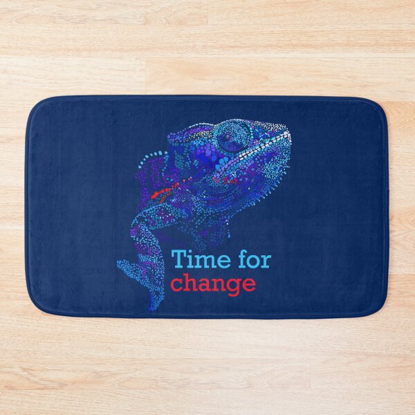 Item preview, Chameleon - time for change, blue version designed and sold by korasi.