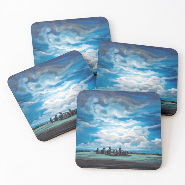 Item preview, Stonehenge under a Full Moon designed and sold by MarjaBrown.