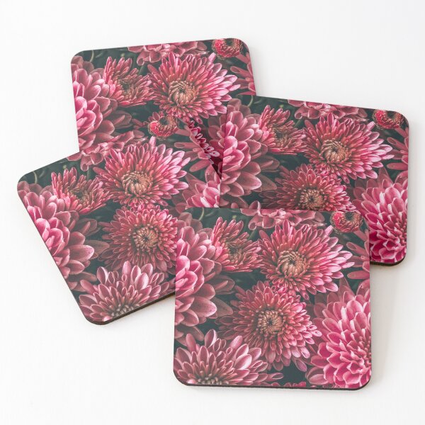 Artikelvorschau, Rosa Blumen Wallpaper entworfen und verkauft von didssph-prints.