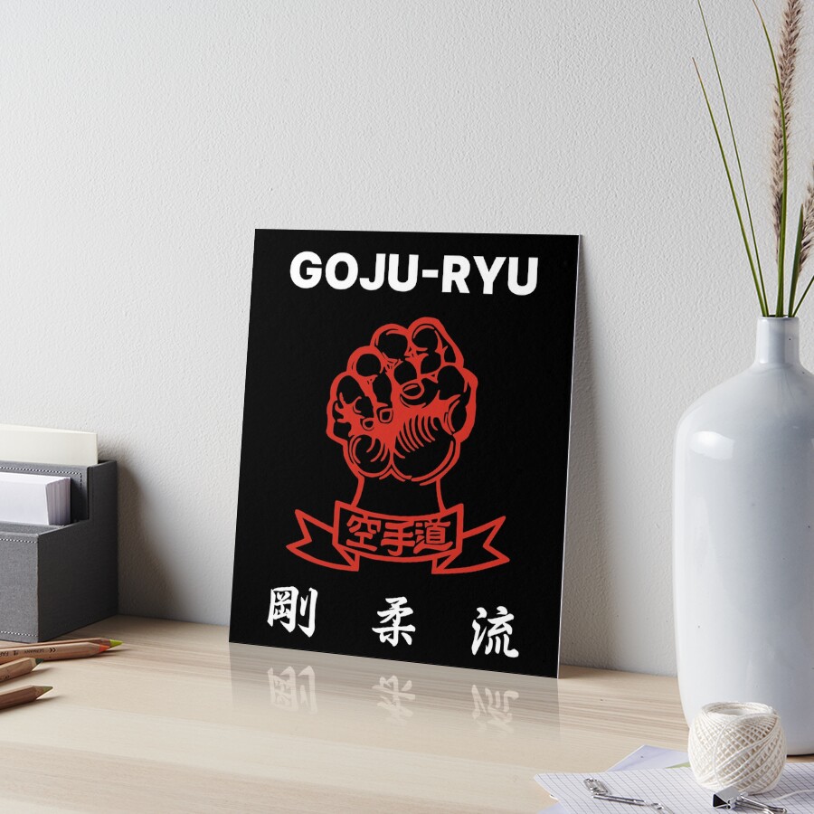Patch Karaté Goju-Ryu à Repasser - Insigne Arts Martiaux 3,75 Pouces, Neuf