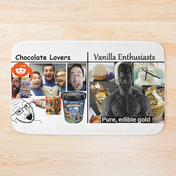Item preview, Chocolate Lovers vs Vanilla Enthusiasts designed and sold by shitpostanon.