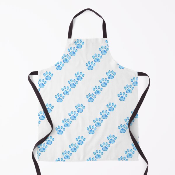 Item preview, Blue Paw Prints (Version 1) designed and sold by sarahghost416.