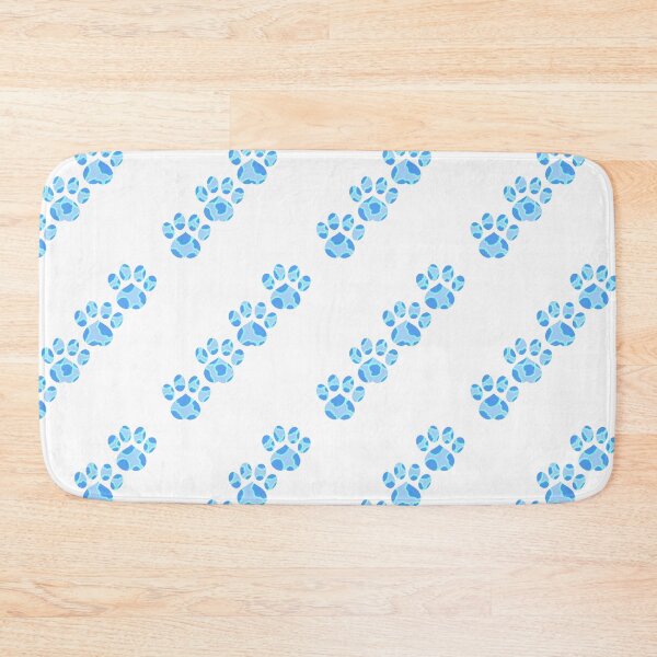 Item preview, Blue Paw Prints (Version 1) designed and sold by sarahghost416.