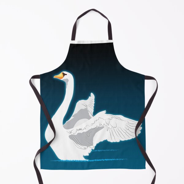 Item preview, white swan art designed and sold by Rdebnath.