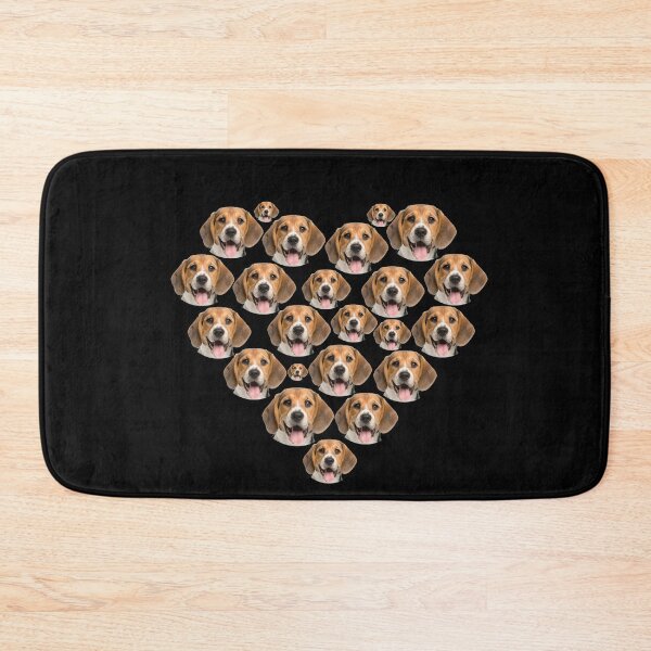 Item preview, funny beagle dog heart love gift designed and sold by alaechamlal.