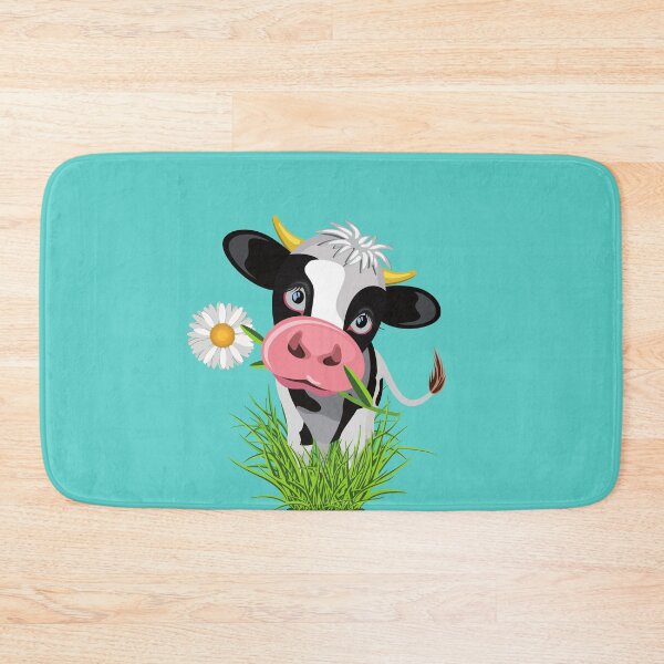 Item preview, Cute cow in a Field designed and sold by zoey Shetty.