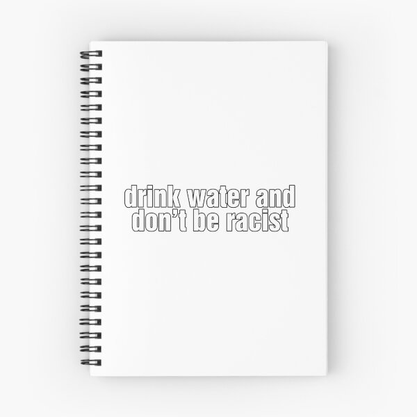 Item preview,  Drink Water And Don’t Be A Racist AOC Sticker designed and sold by Pierre Bernard Jr.