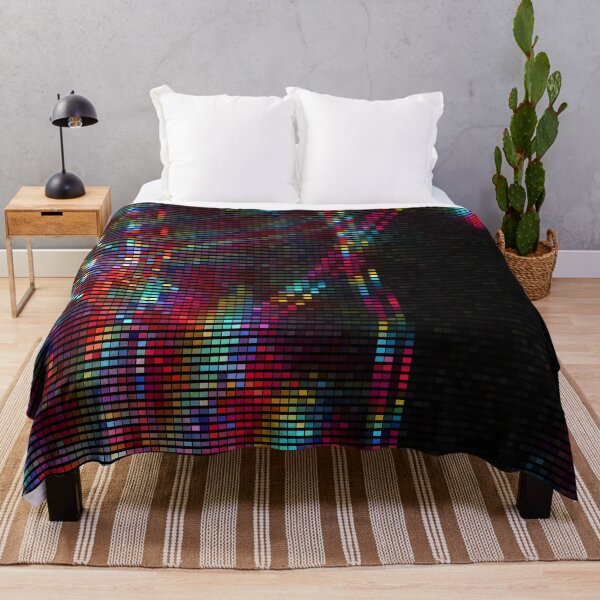 Item preview, Abstract Colorful Glitchy Pixels Pattern designed and sold by SoccaTamam.